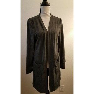 LIENRIDY Women's Open Front Pockets Knit Long Slee